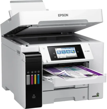 Epson EcoTank Pro ET-5850 Wireless Color All-in-One Supertanks Printer C11CJ29201