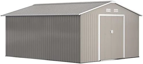 vitcher-llc-vitcher-llc-outsunny-11-x-13-outdoor-storage-shed-garden-tool-metal-shed-with-01-20260811084930-f69c3716.webp